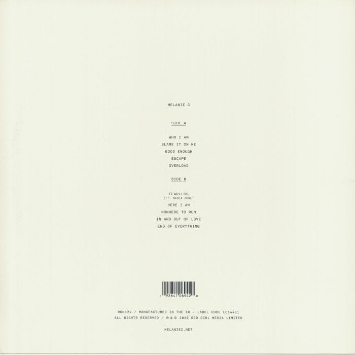 Melanie C (Booklet Hediyeli) - Melanie C