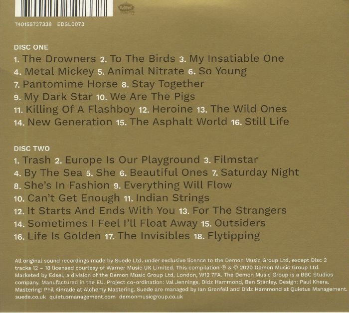 The Best of Suede: Beautiful Ones 1992-2018 - Suede (CD)