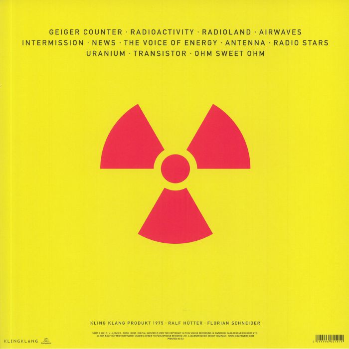 Radioactivity (Reissue) (Renkli Plak) (Booklet Hediyeli) - Kraftwerk