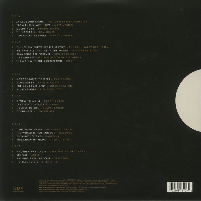 The Best of Bond James Bond (3xLP) - Various