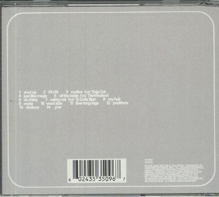 Positions - Ariana Grande (CD)