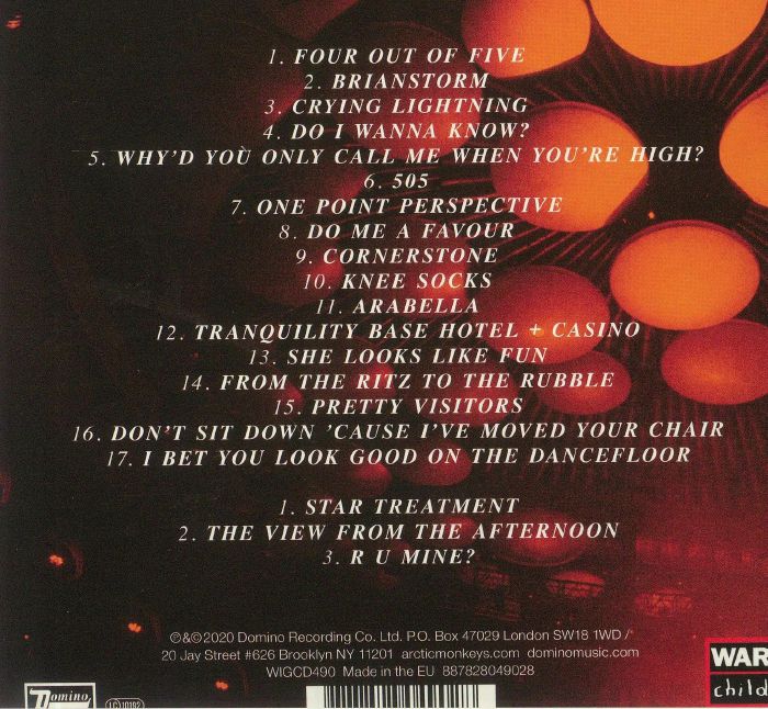 Live at the Royal Albert Hall - Arctic Monkeys (2xCD)
