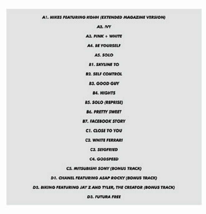 Blonde (Deluxe Edition) - Frank Ocean