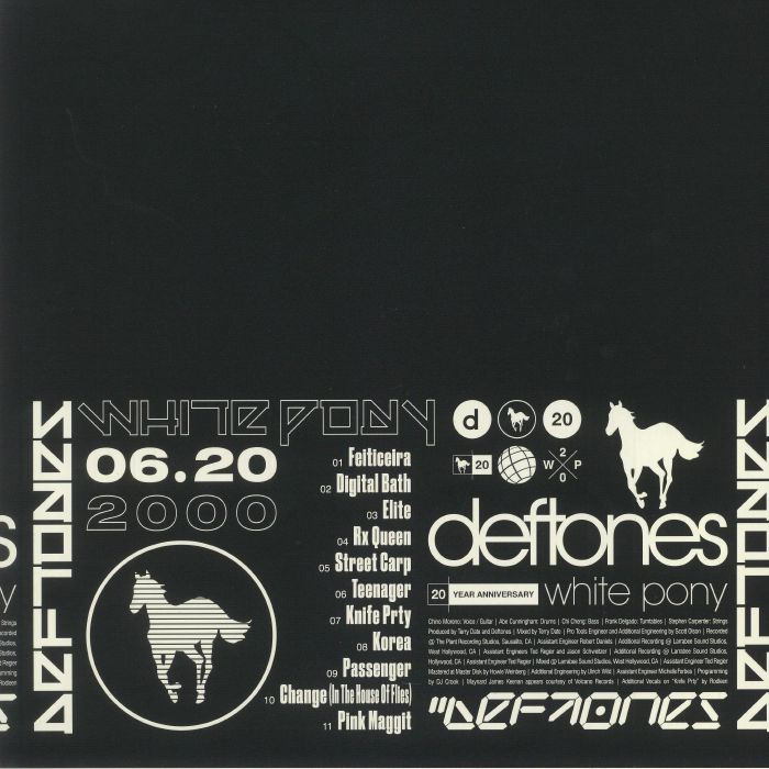 White Pony (20th Anniversary Deluxe Edition) (4xLP) (Booklet & Art Print Hediyeli) - Deftones