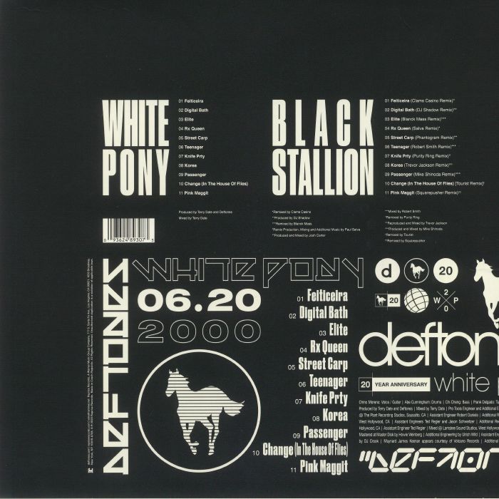 White Pony (20th Anniversary Deluxe Edition) (4xLP) (Booklet & Art Print Hediyeli) - Deftones