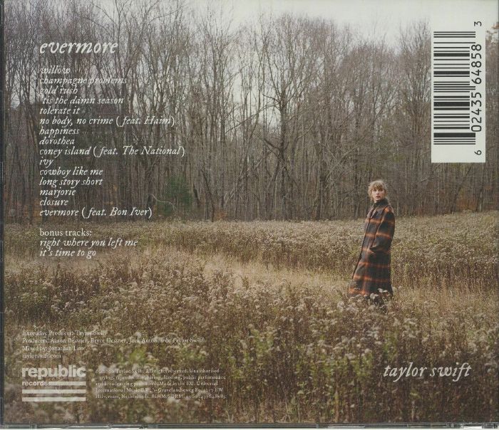Evermore (Deluxe Edition) - Taylor Swift (CD)