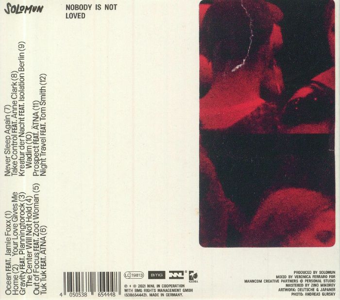 Nobody Is Not Loved - Solomun (CD)