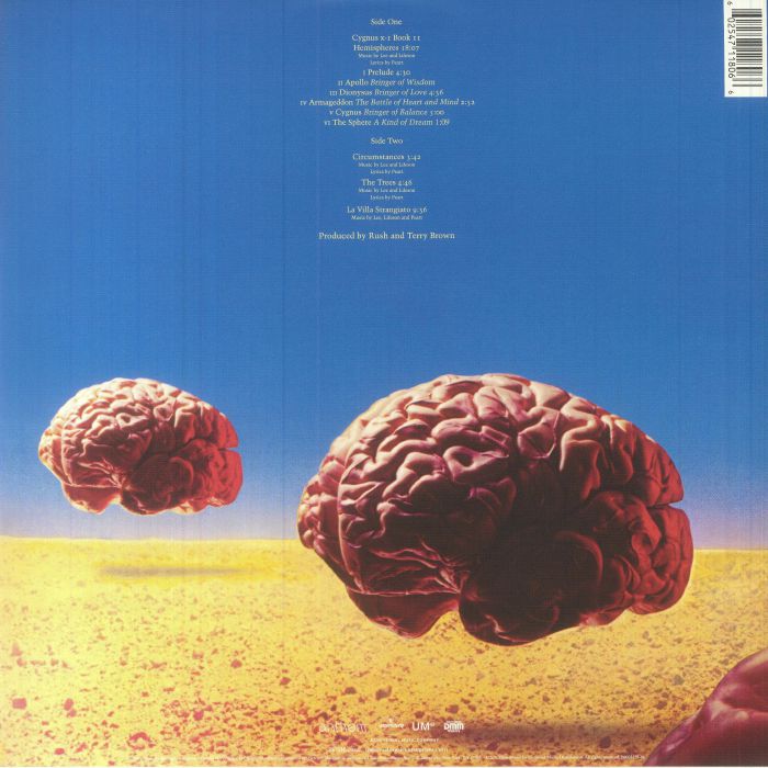 Hemispheres (Reissue) (Booklet Hediyeli) - Rush