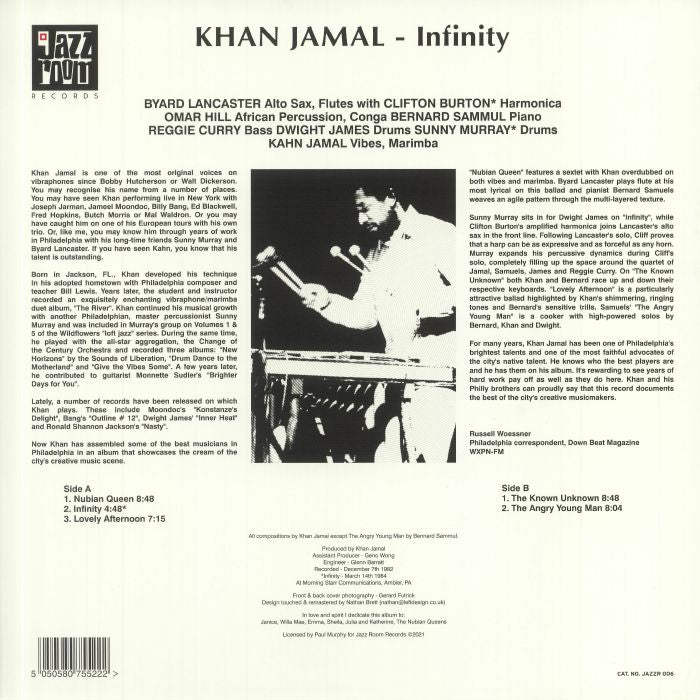 Infinity (Reissue) - Khan Jamal