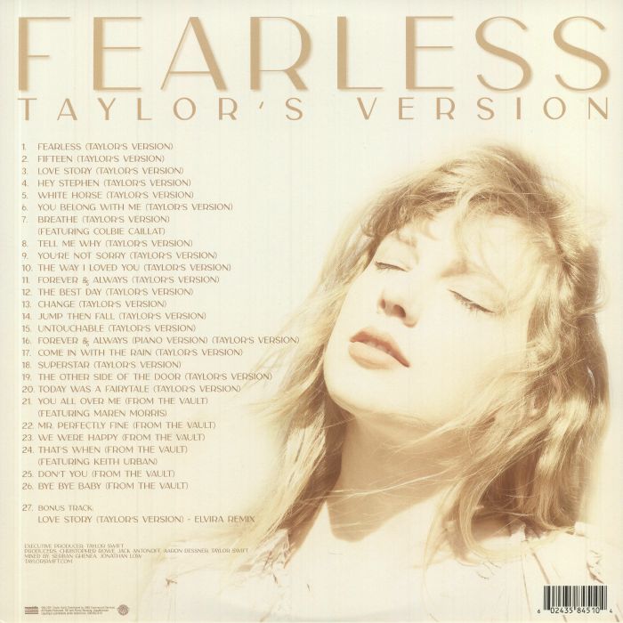 Fearless: Taylor's Version - Taylor Swift