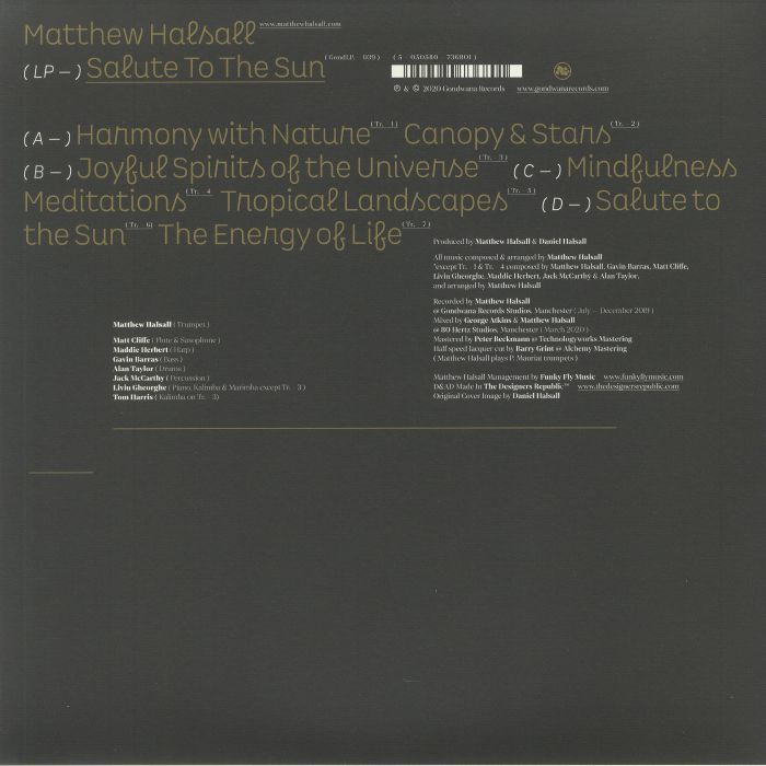 Salute to the Sun (Half Speed Remastered) - Matthew Halsall