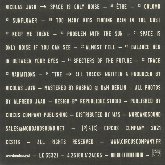 Space Is Only Noise (Ten Year Edition) - Nicolas Jaar