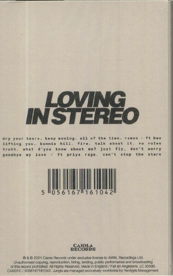 Loving in Stereo - Jungle (Kaset)