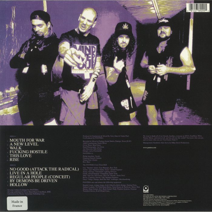 Vulgar Display of Power (Limited Grey Marbled Vinyl) - Pantera