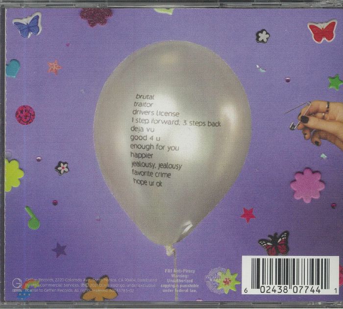 Sour - Olivia Rodrigo (CD)