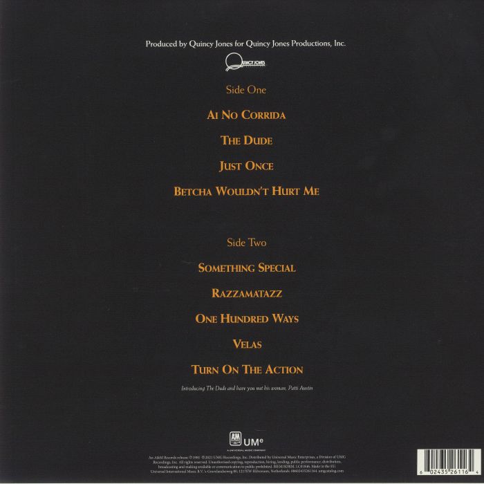 The Dude (40th Anniversary Edition) (Remastered) - Quincy Jones