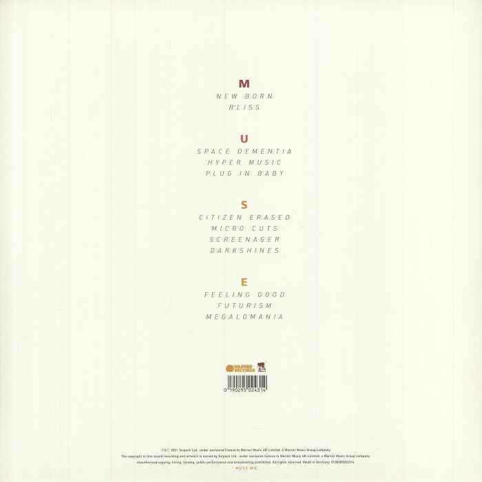 Origin of Symmetry: XX Anniversary Remixx (Remastered) - Muse