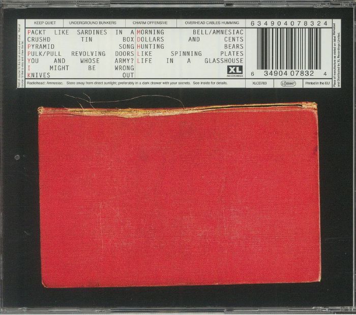 Amnesiac - Radiohead (CD)