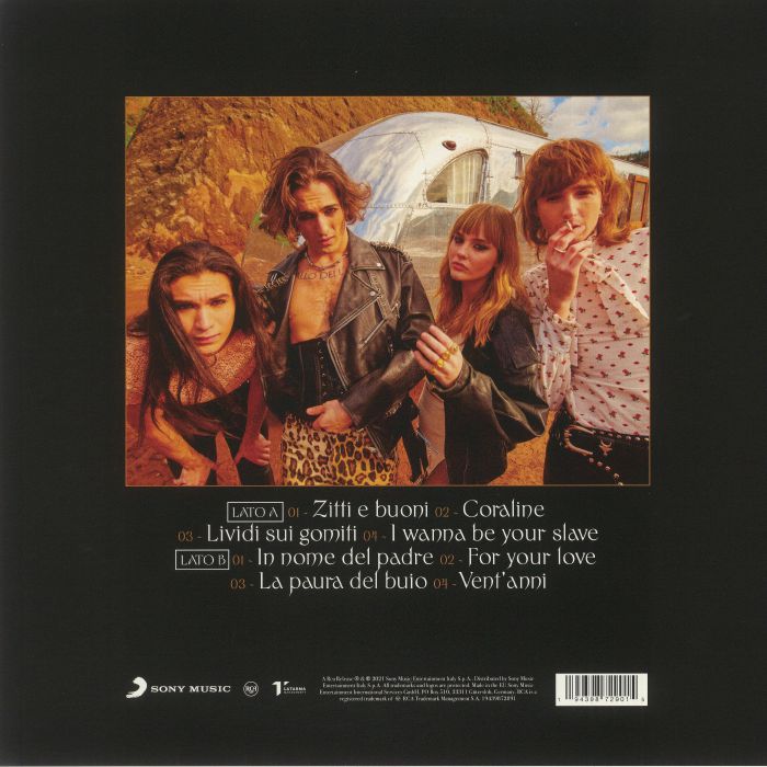 Teatro D'Ira Vol 1 (Translucent Orange Vinyl) - Maneskin