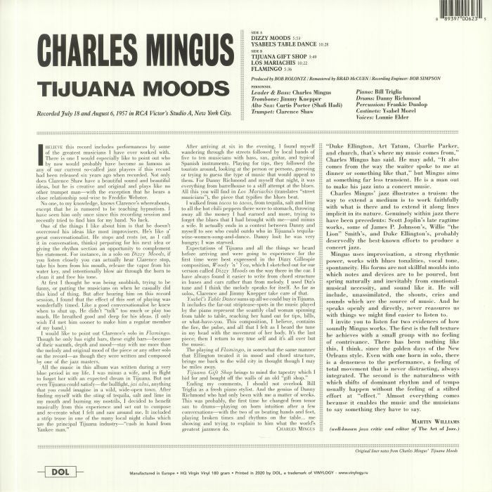 Tijuana Moods - Charles Mingus