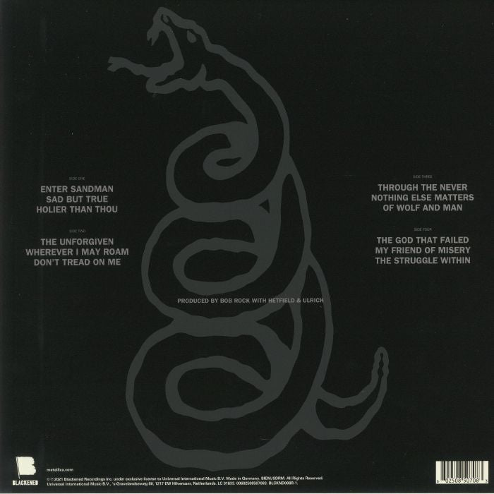 Metallica (the Black Album) - Metallica