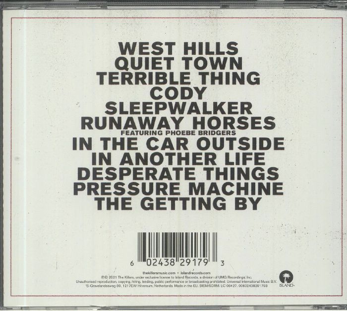 Pressure Machine - The Killers (CD)