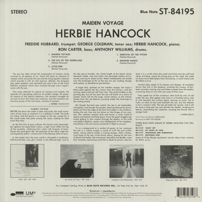 Maiden Voyage (Classic Vinyl Series) - Herbie Hancock