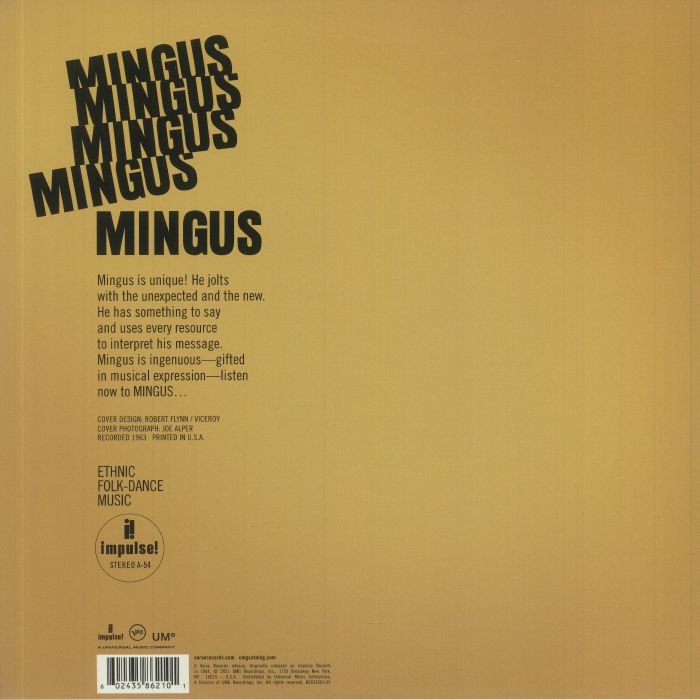 Mingus Mingus Mingus Mingus Mingus (Acoustic Sounds Series) (Reissue) - Charles Mingus