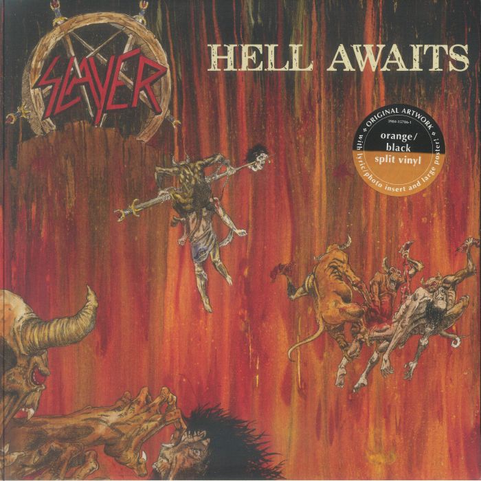 Hell Awaits (Reissue) (Orange & Black Split Vinyl) - Slayer