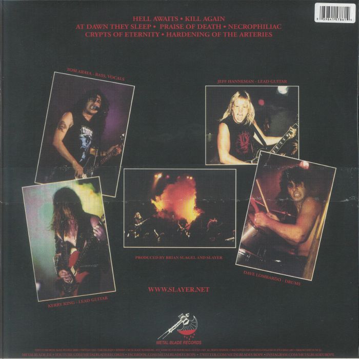 Hell Awaits (Reissue) (Orange & Black Split Vinyl) - Slayer