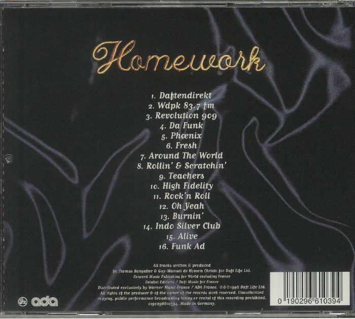Homework - Daft Punk (CD)