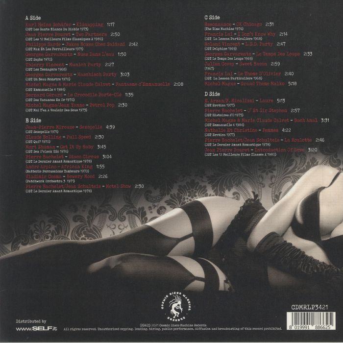 Sexopolis: French Erotic Retro Movies' Grooves (Red Vinyl) - Various