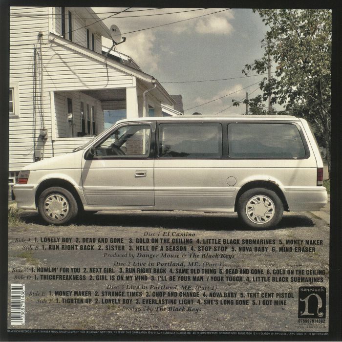 El Camino (10th Anniversary Deluxe Edition) (3xLP) (Poster Hediyeli)  - The Black Keys