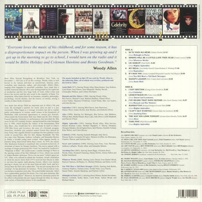 Swing in the Films of Woody Allen - Various