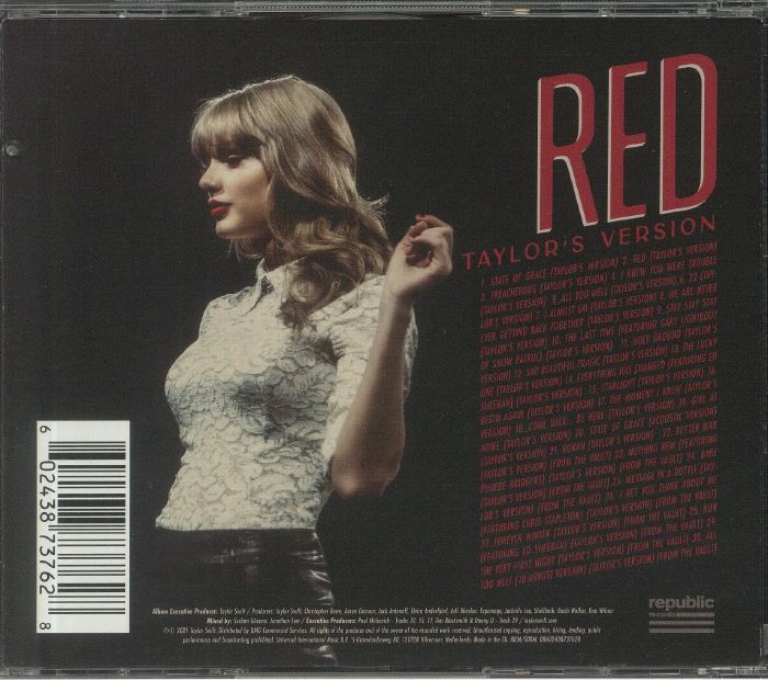 Red: Taylor's Version - Taylor Swift (CD)