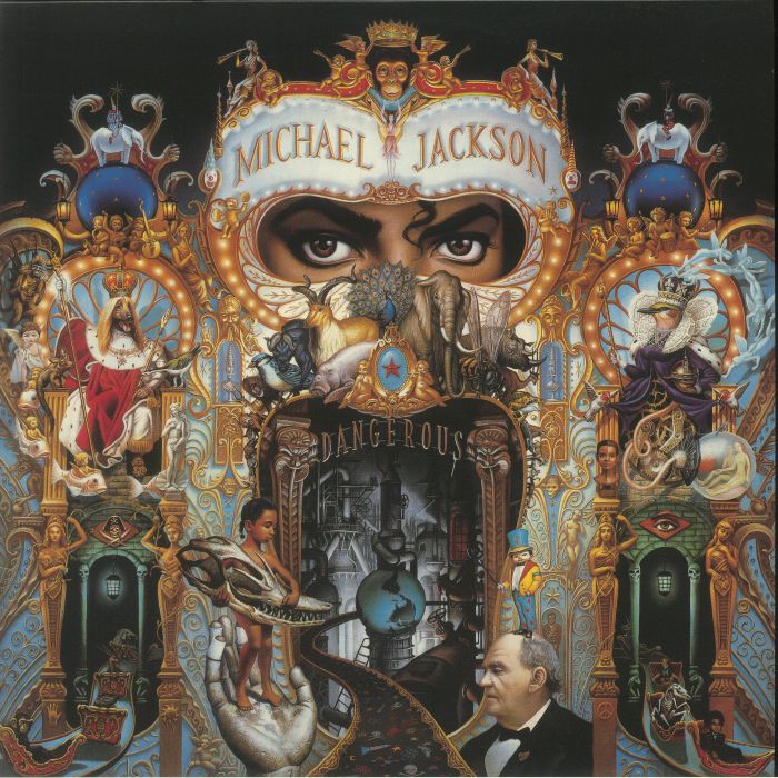 Dangerous (Red Marbled Vinyl) - Michael Jackson