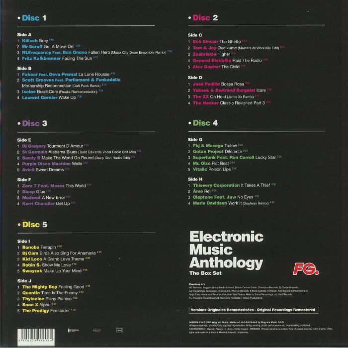 Electronic Music Anthology: the Box Set (5xLP) - Various