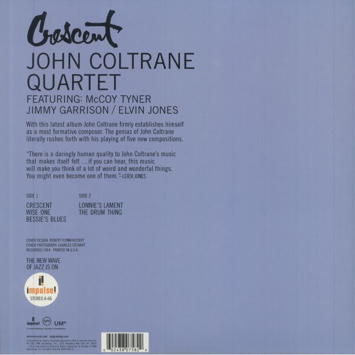Crescent (Reissue) - John Coltrane Quartet