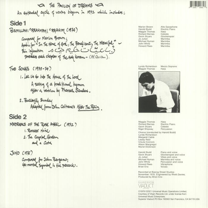 The Pavilion of Dreams (Reissue) - Harold Budd