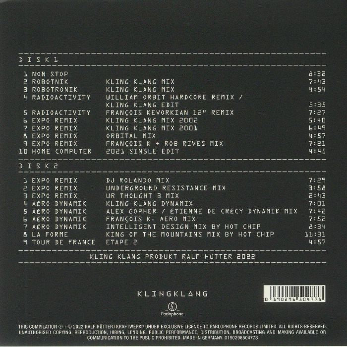 Remixes - Kraftwerk (2xCD)