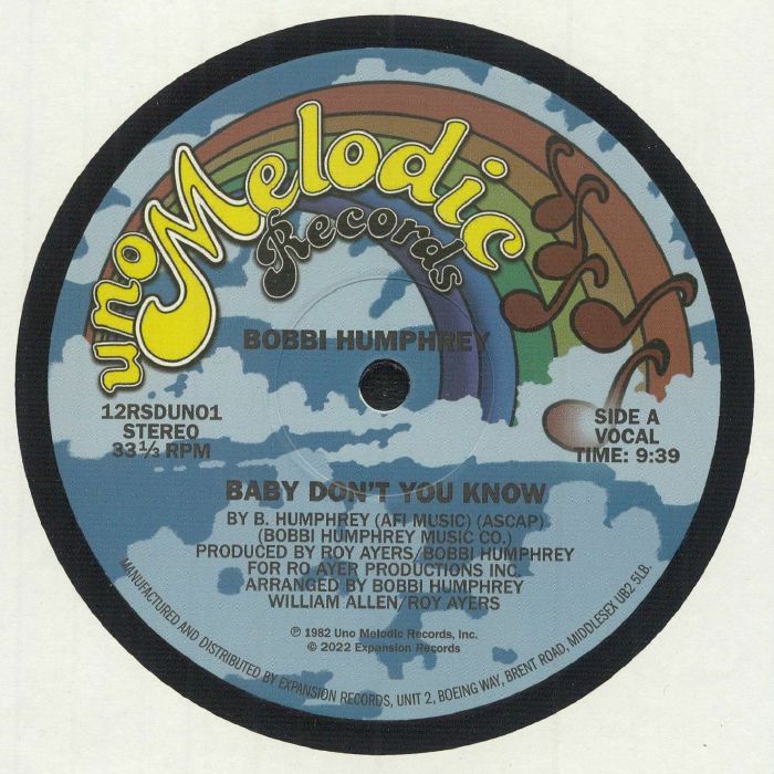 Baby Don't You Know (40th Anniversary Edition) (Record Store Day Rsd 2022) - Bobby Humphrey