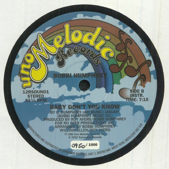 Baby Don't You Know (40th Anniversary Edition) (Record Store Day Rsd 2022) - Bobby Humphrey