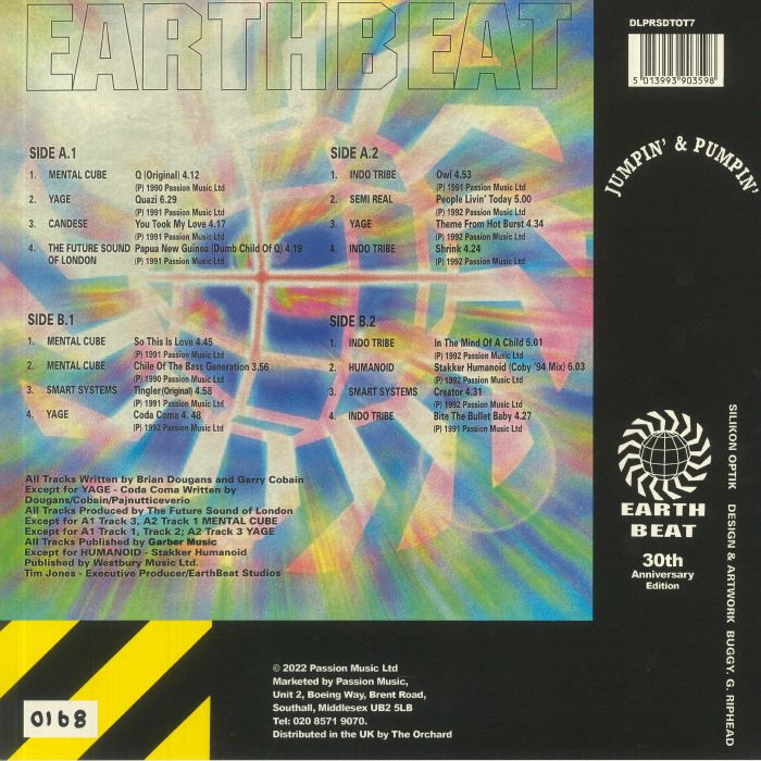 Earthbeat (30th Anniversary Edition) (Record Store Day Rsd 2022) - Various Aka the Future Sound of London