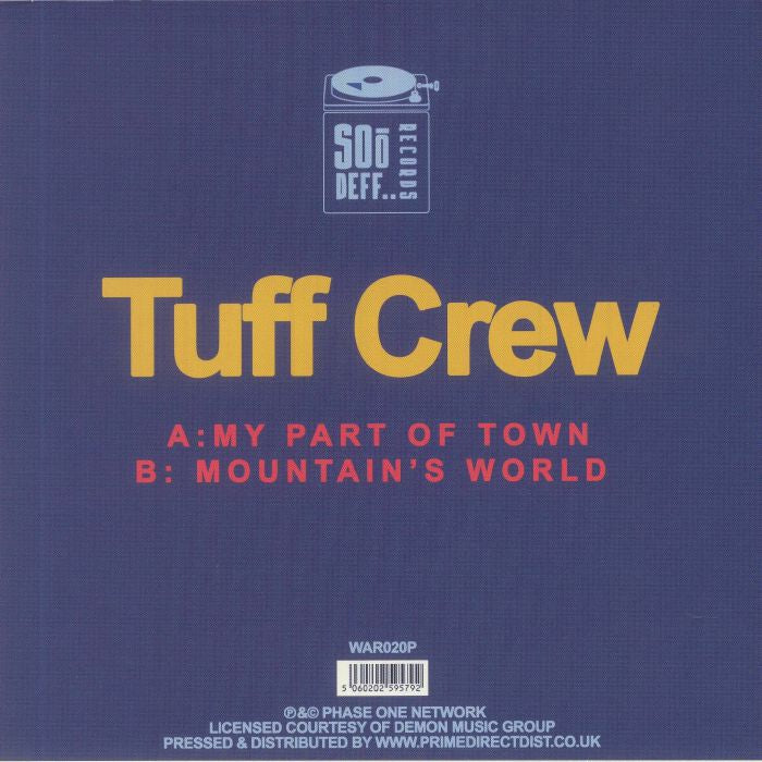 My Part of Town (Record Store Day Rsd 2022) - Tuff Crew