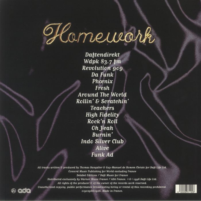 Homework (Reissue) - Daft Punk