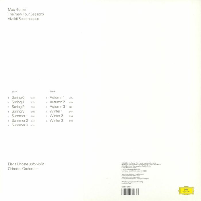 The New Four Seasons: Vivaldi Recomposed (Booklet Hediyeli) - Max Richter