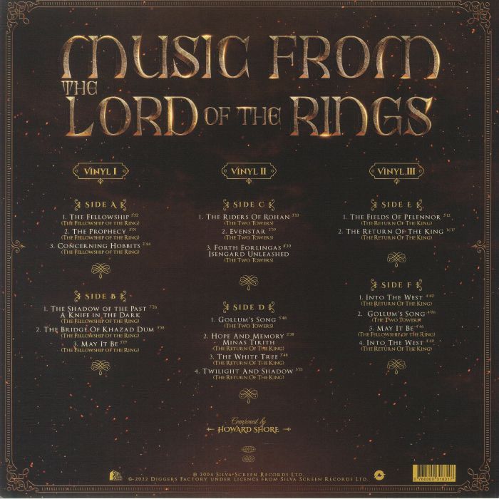 Howard Shore: the Lord of the Rings Trilogy (Soundtrack) - Nic Raine / the City of Prague Philharmonic Orchestra / Crouch End Festival Chorus
