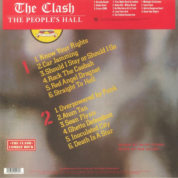 Combat Rock / the People's Hall (Special Edition) - The Clash