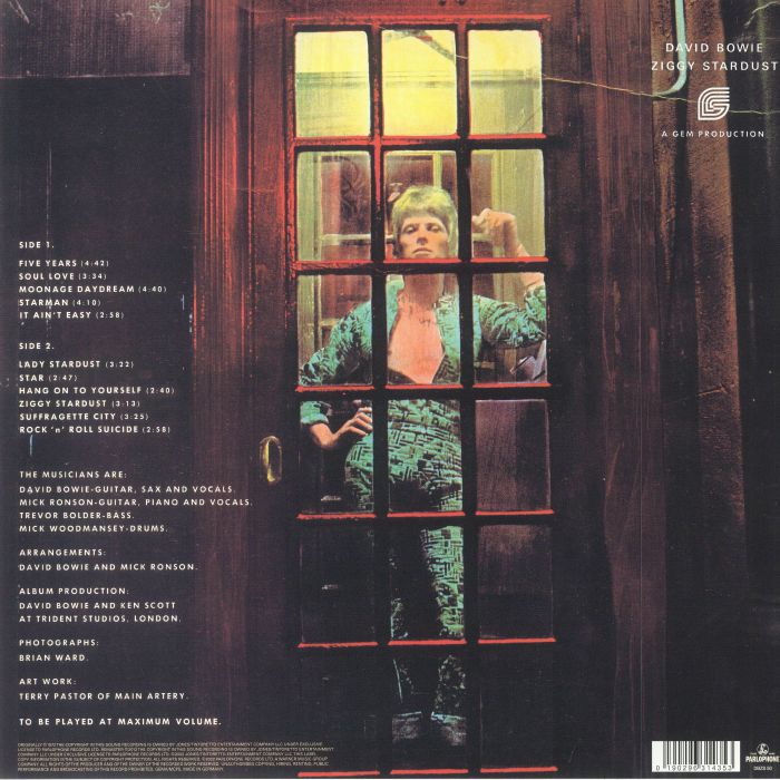 The Rise & Fall of Ziggy Stardust & the Spiders from Mars (50th Anniversary Edition) (Half Speed Remastered) - David Bowie