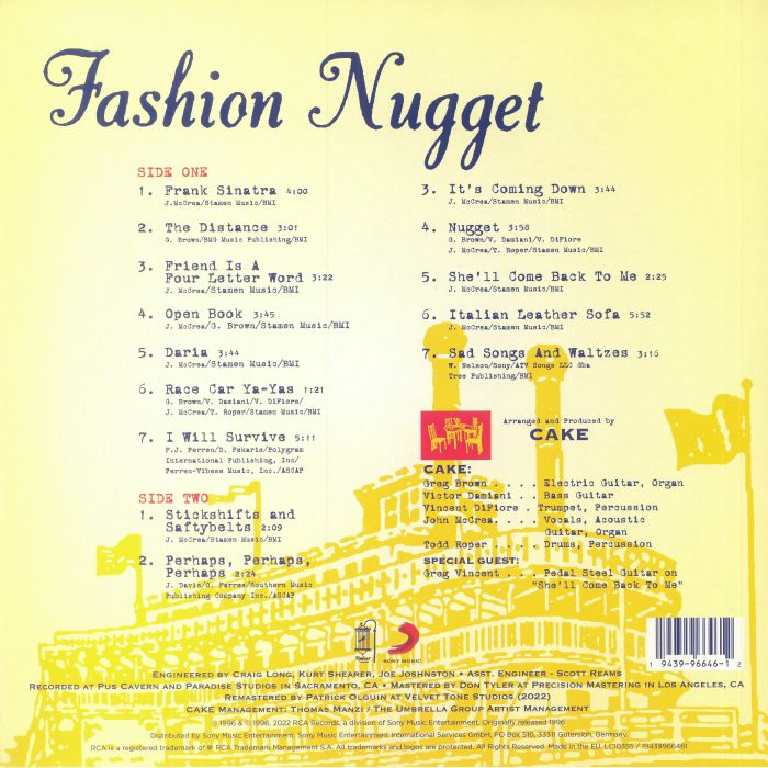 Fashion Nugget (Reissue) - Cake